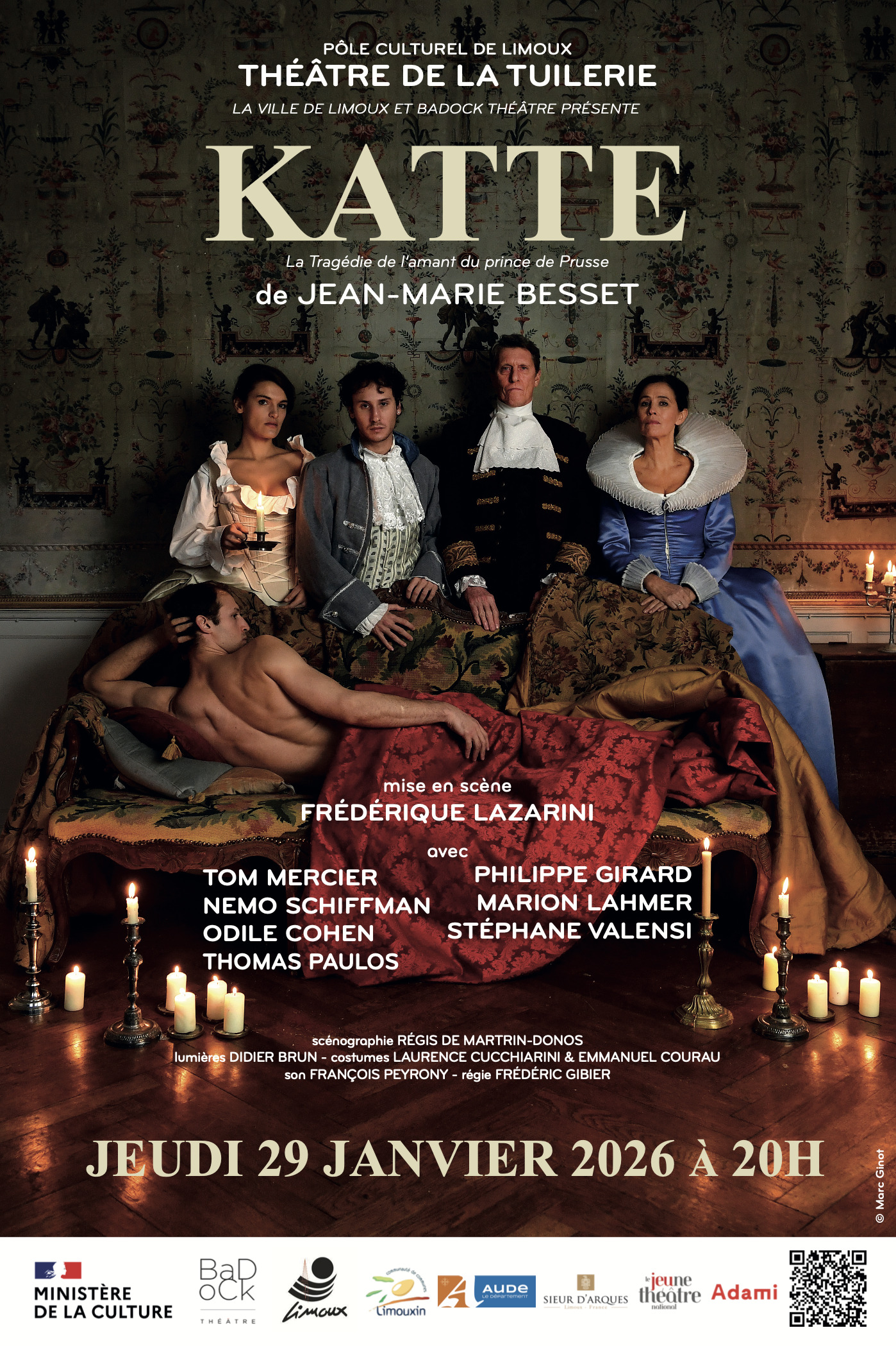 Affiche Katte - Badock Théâtre